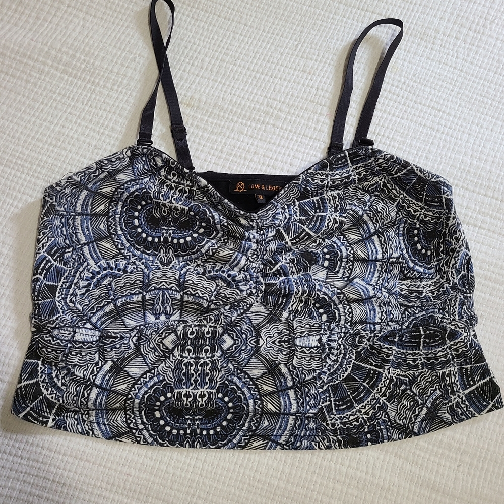 Love & Legend Plus Size Crop Top